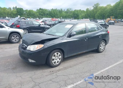 2007 Hyundai Elantra Gls/Limited/Se из США, поврежденный, VIN KMHDU46D37U076009